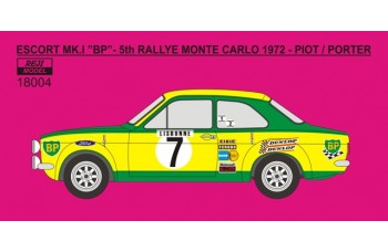 Decal – Ford Escort Mk.I - Rallye Monte Carlo 1972 "BP"  LIMITED